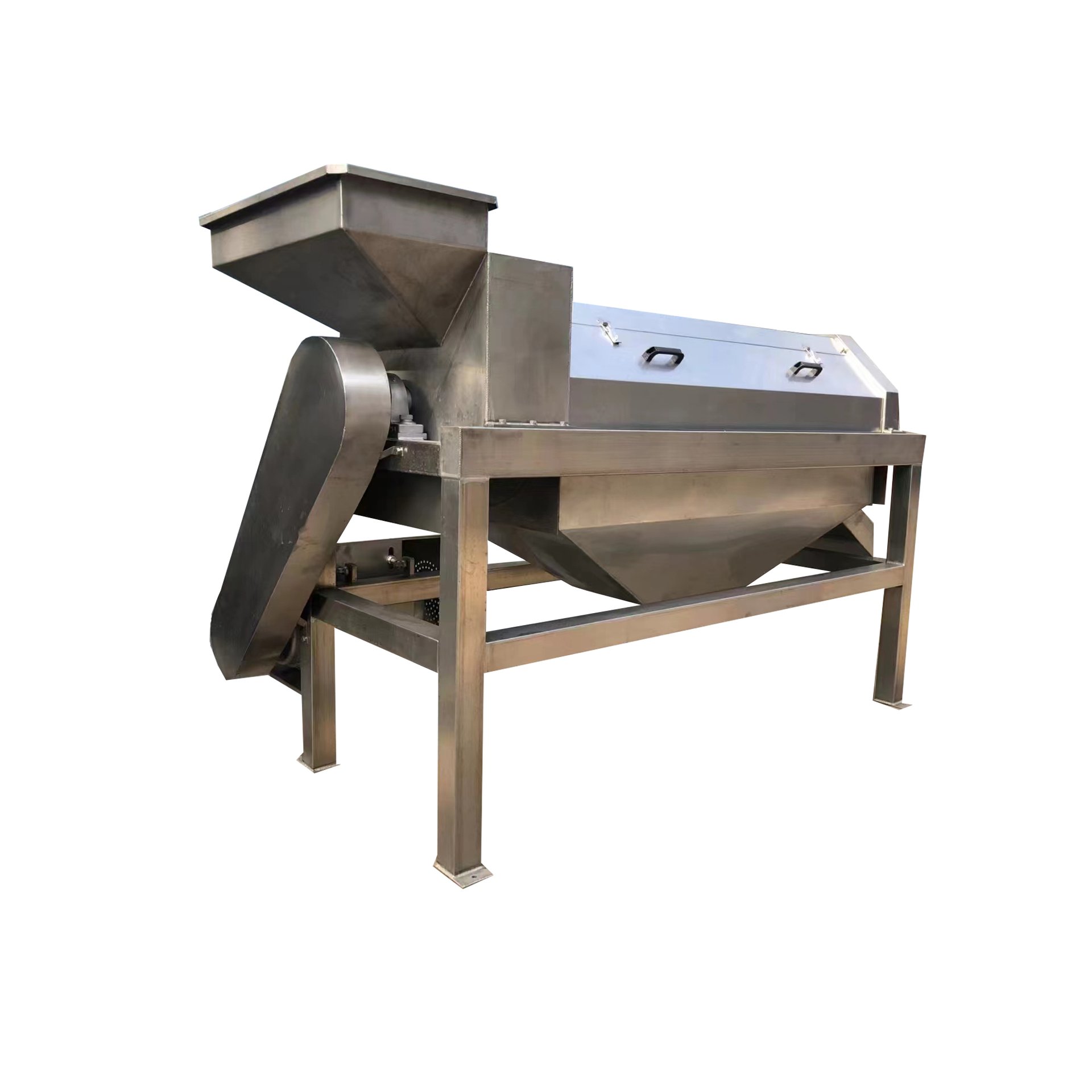 Fruit seed remover machine