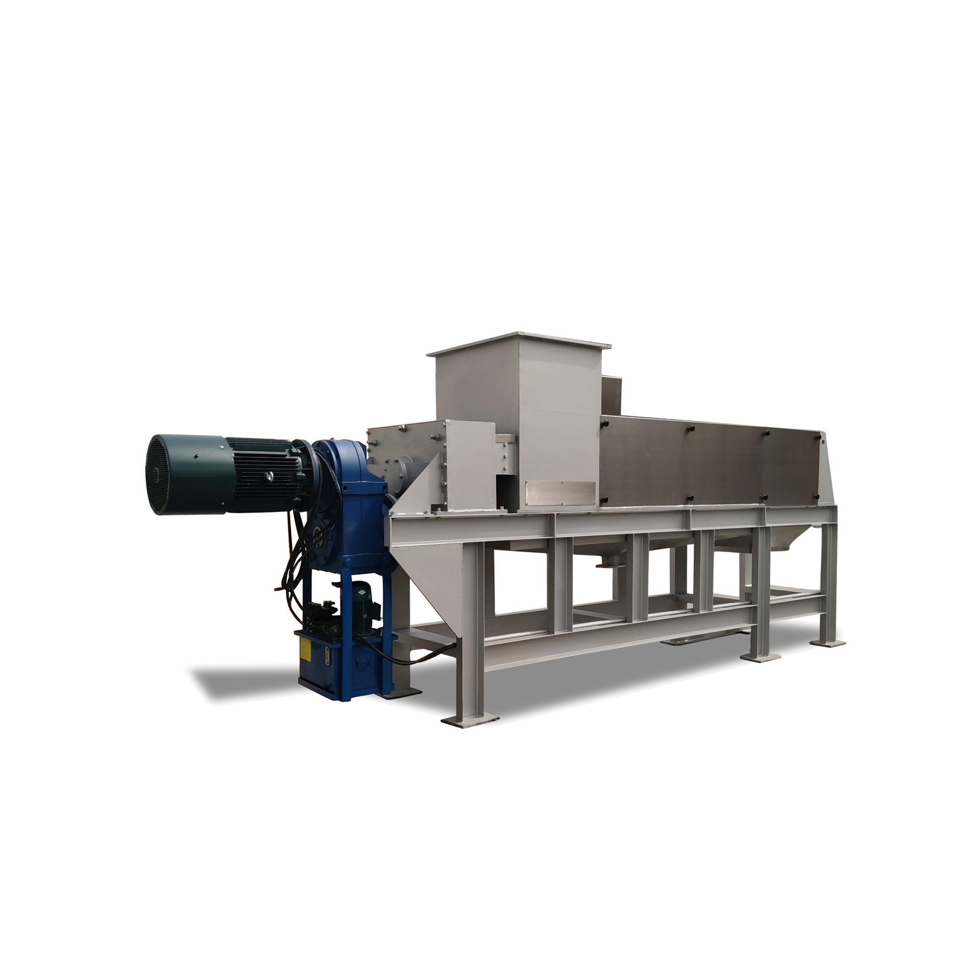 Variable diameter screw press