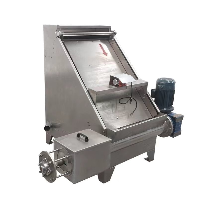 Slop screen solid-liquid separator